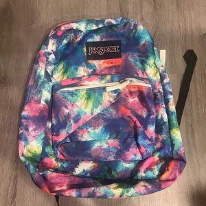 Jansport Multicolor Abstract Backpack